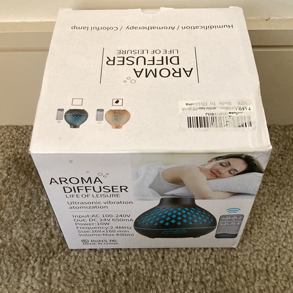 BUNDLE: Aroma Diffuser Humidifier, Stress Relief Cards, Cozy Socks, Singing Bowl - Picture 5 of 10